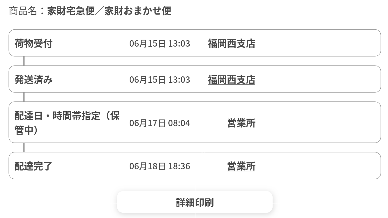 保管中ままになる絶望