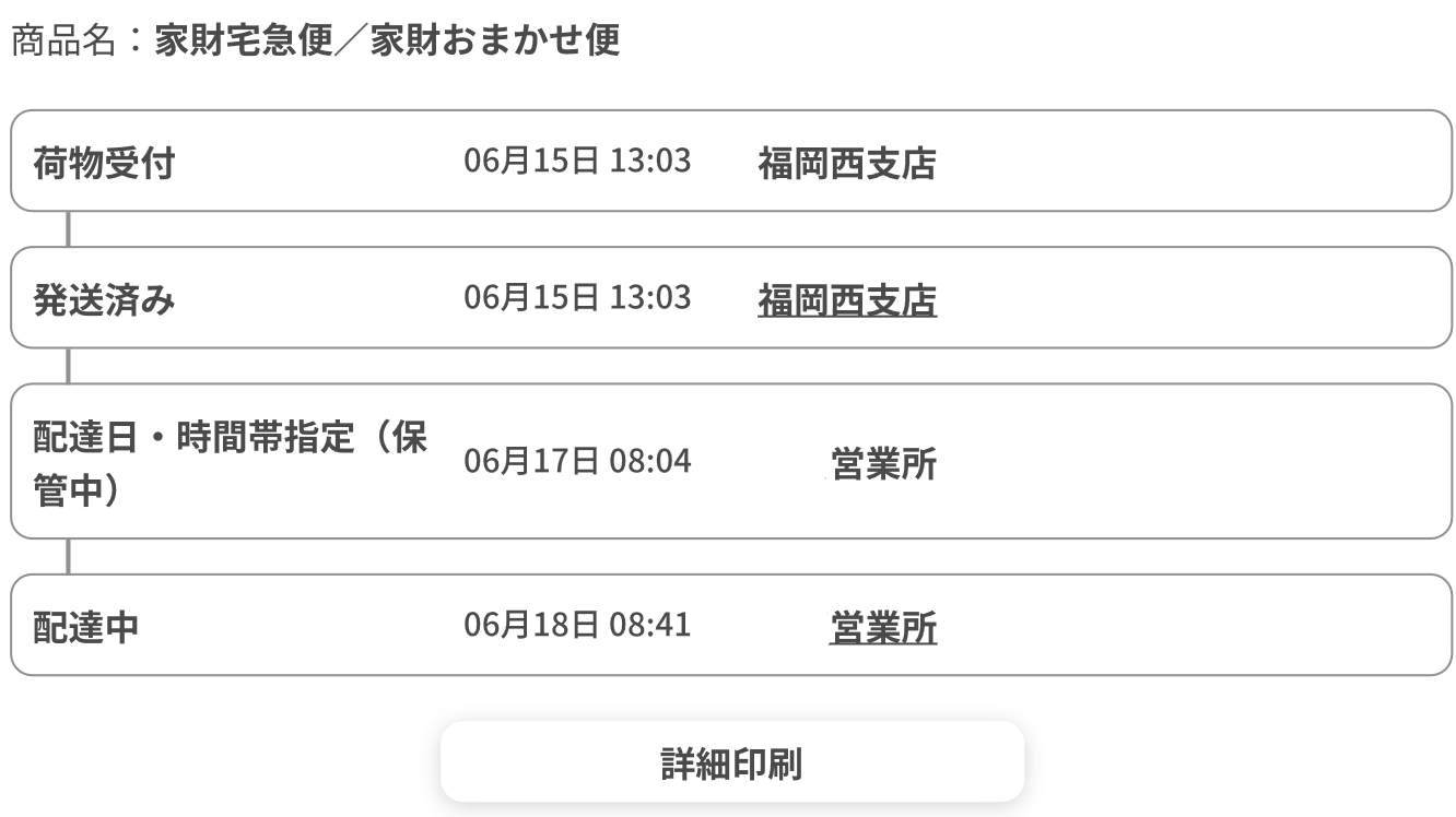 保管中ままになる絶望