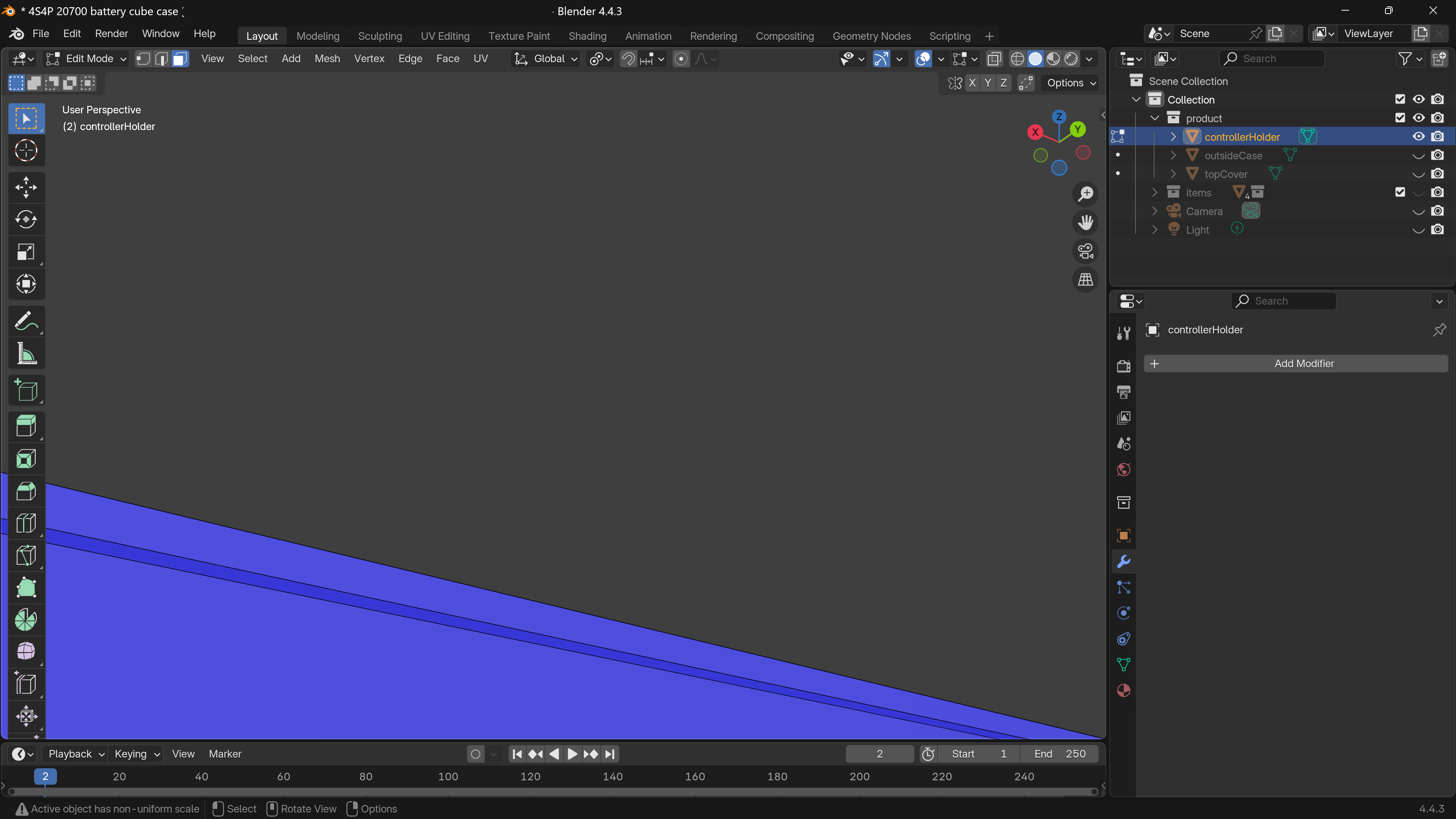 ぱっと見面が重なっているようには見えない例1