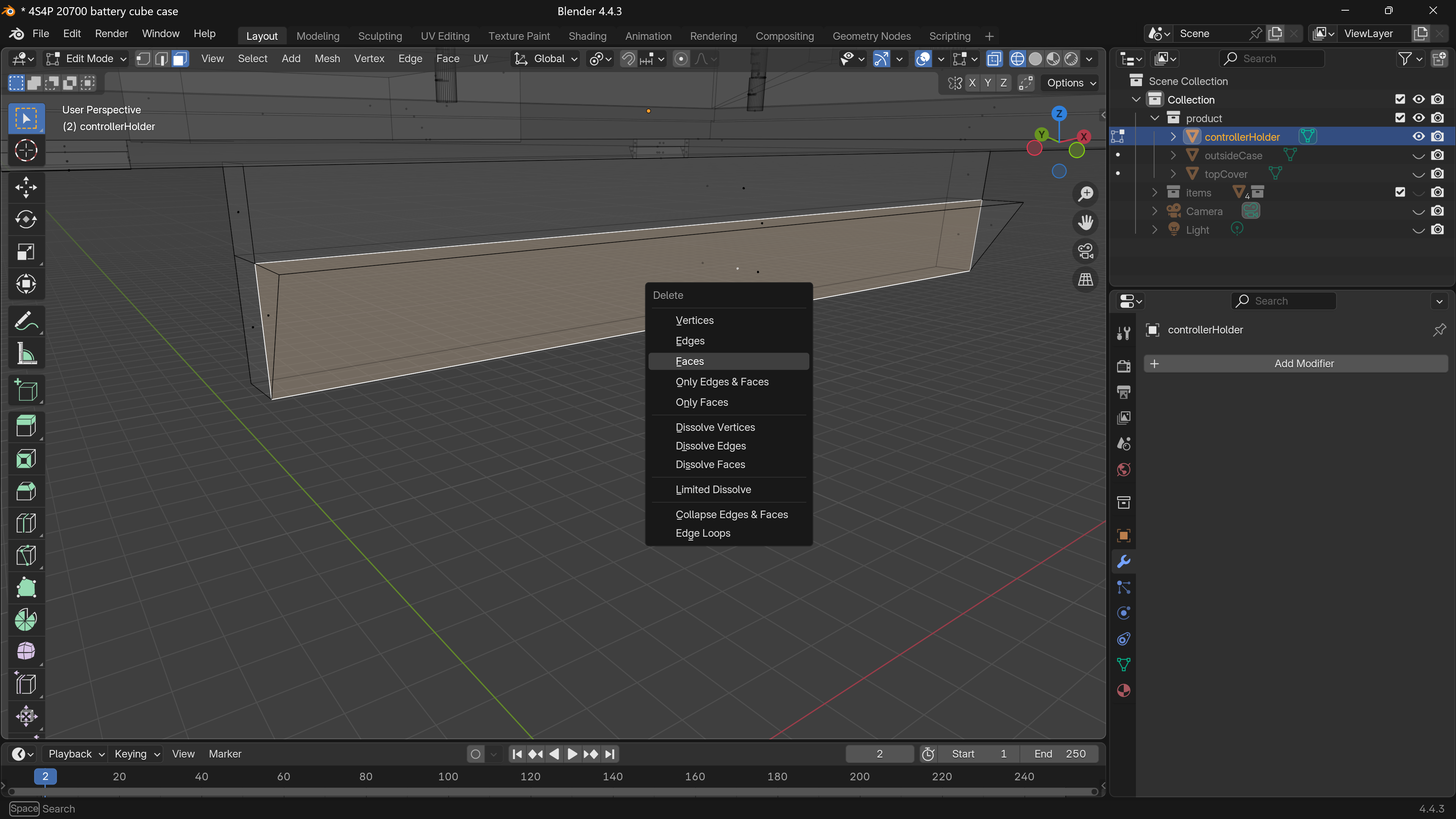 余計な面を消す例1