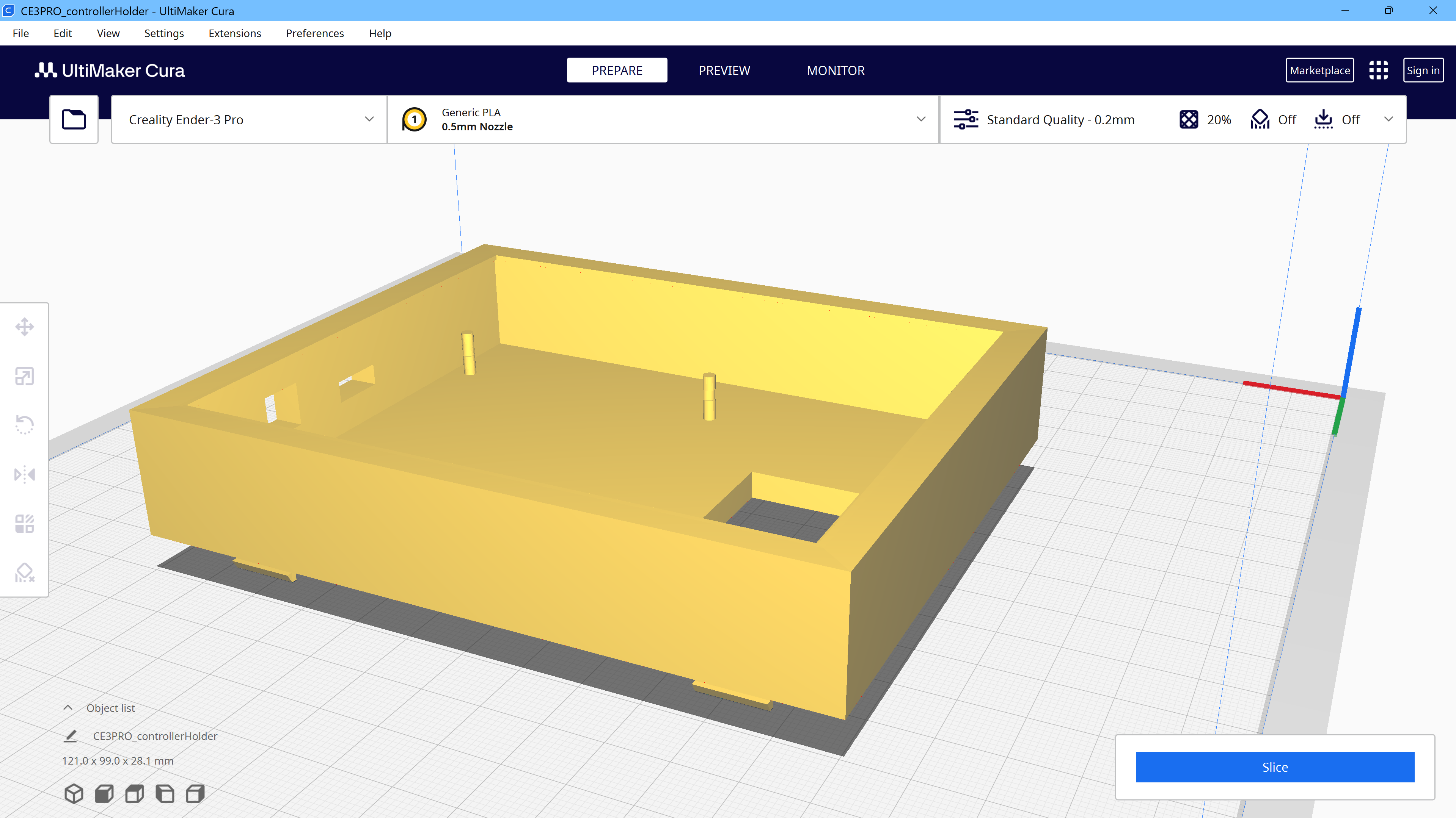 修正してエラーが出なくなった様子