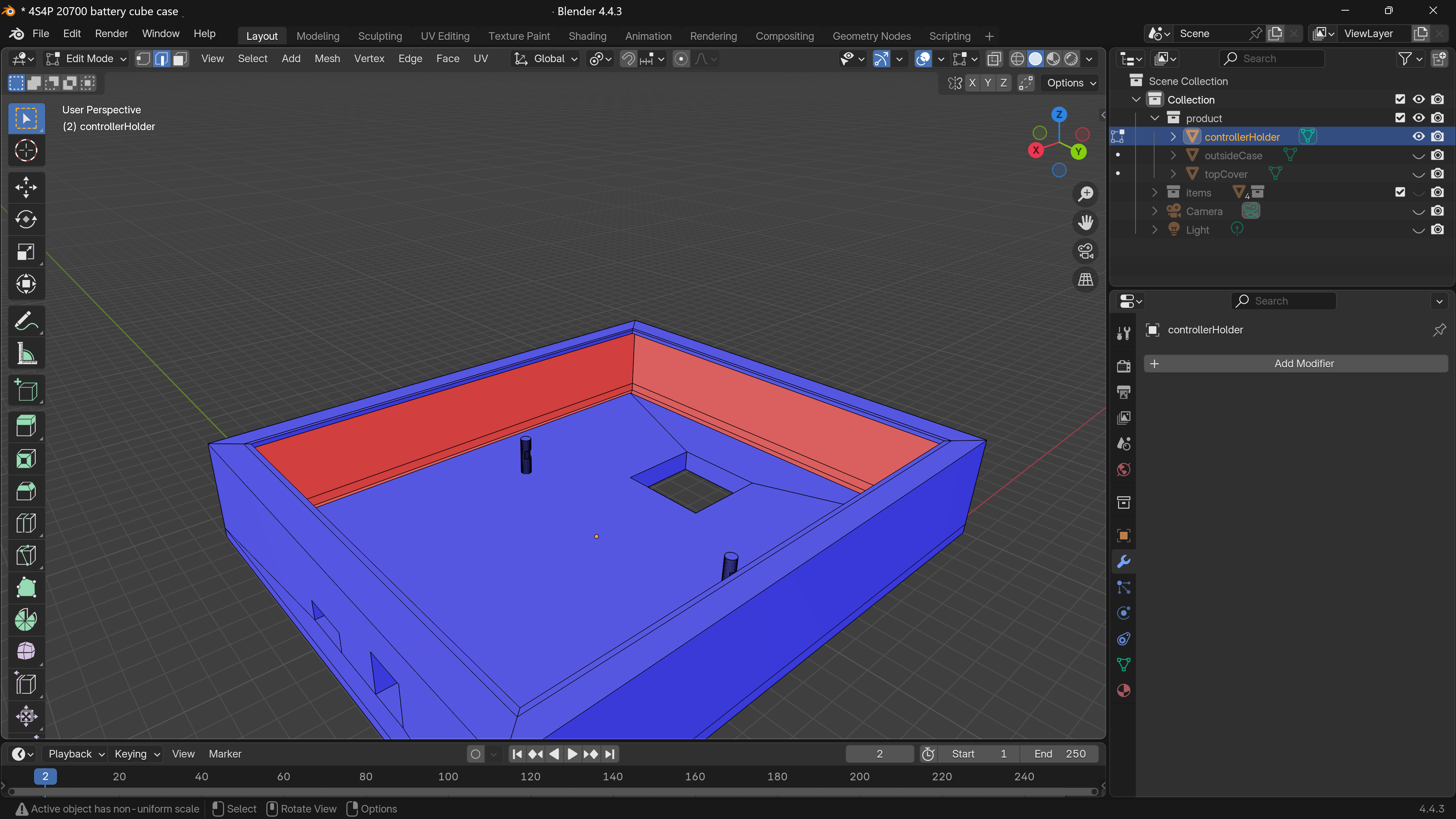 重なった面を削除した例1