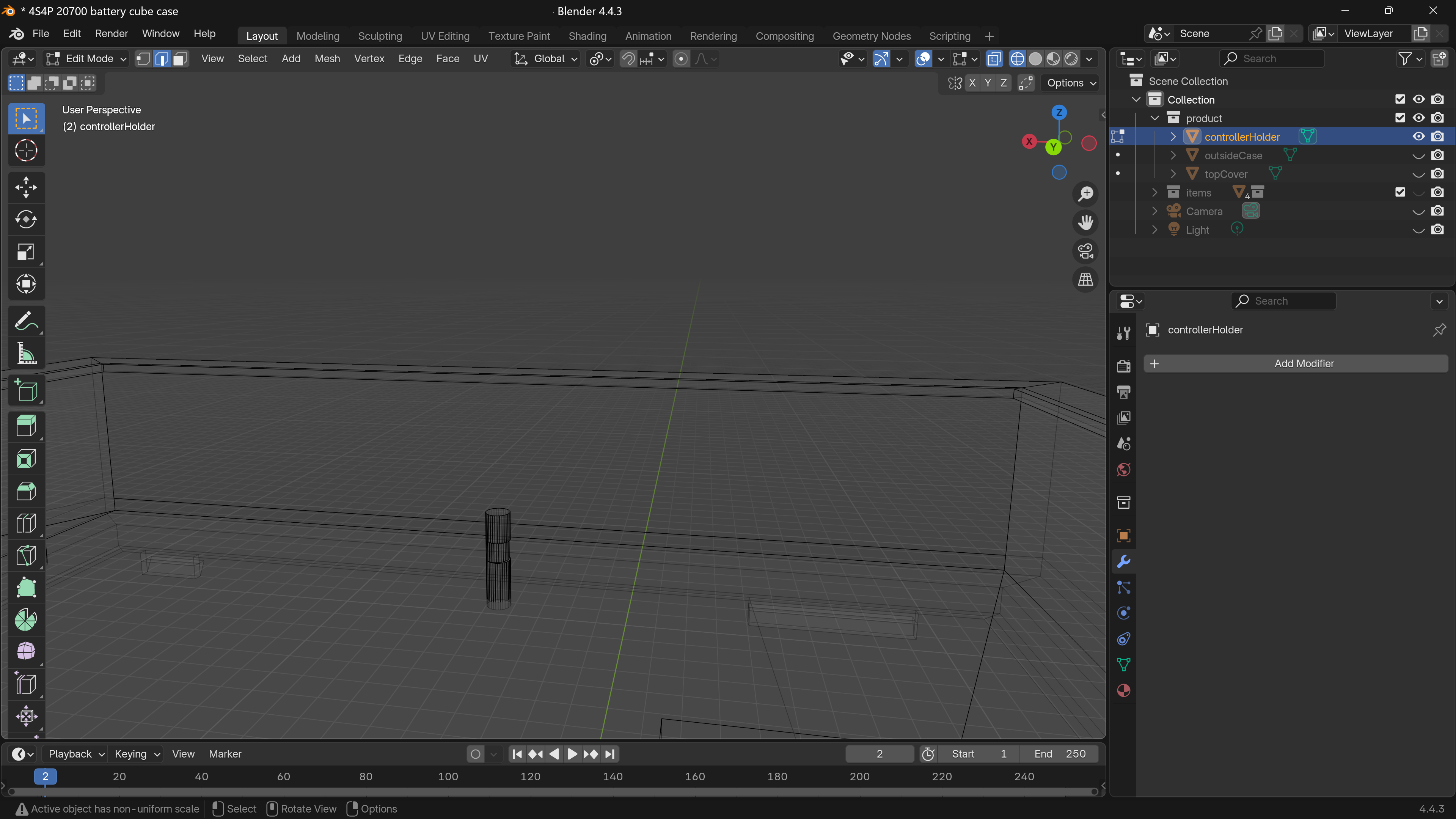 重なっている面を修正する例-重なった面を削除す2