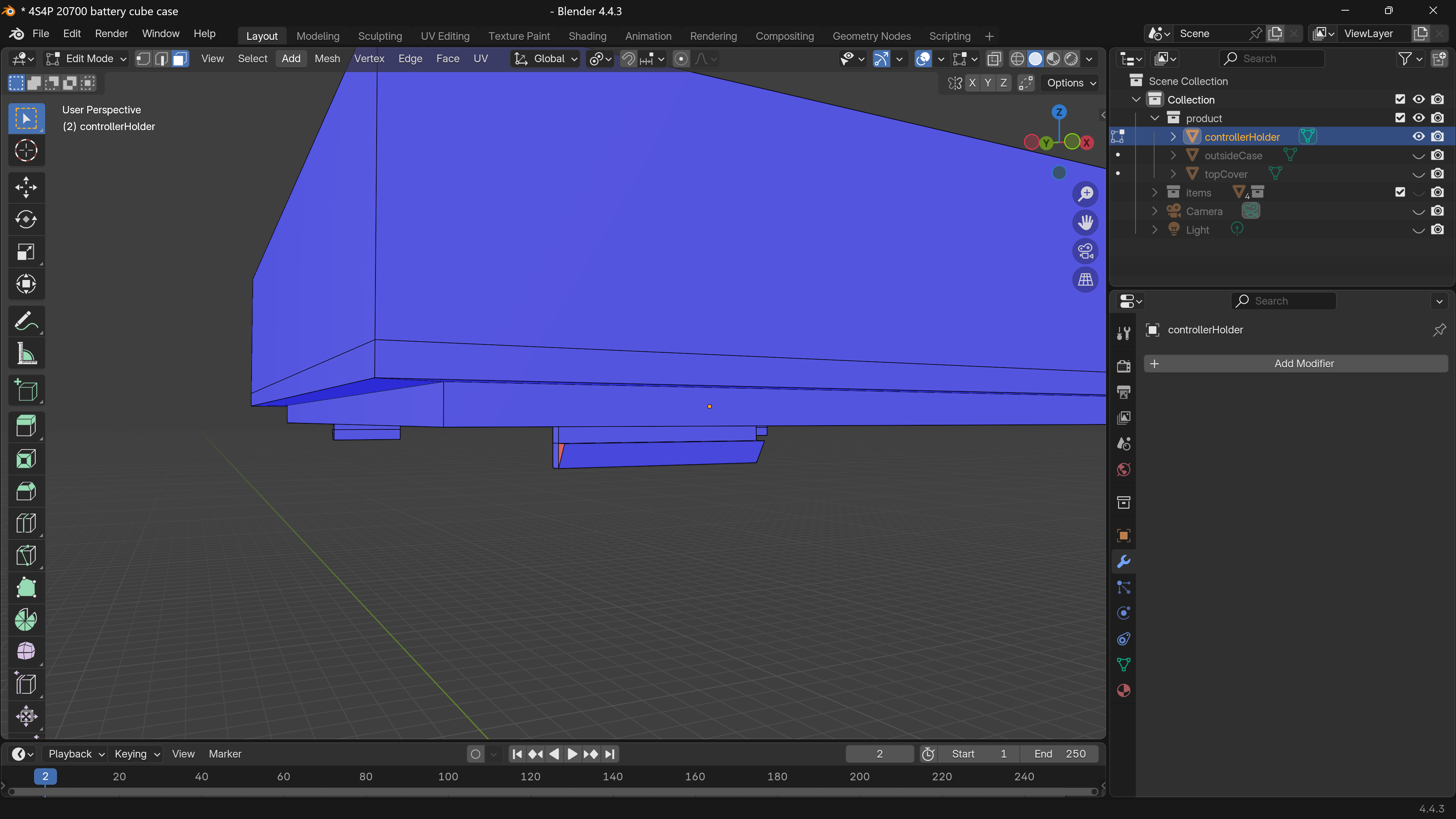 面が反転された様子