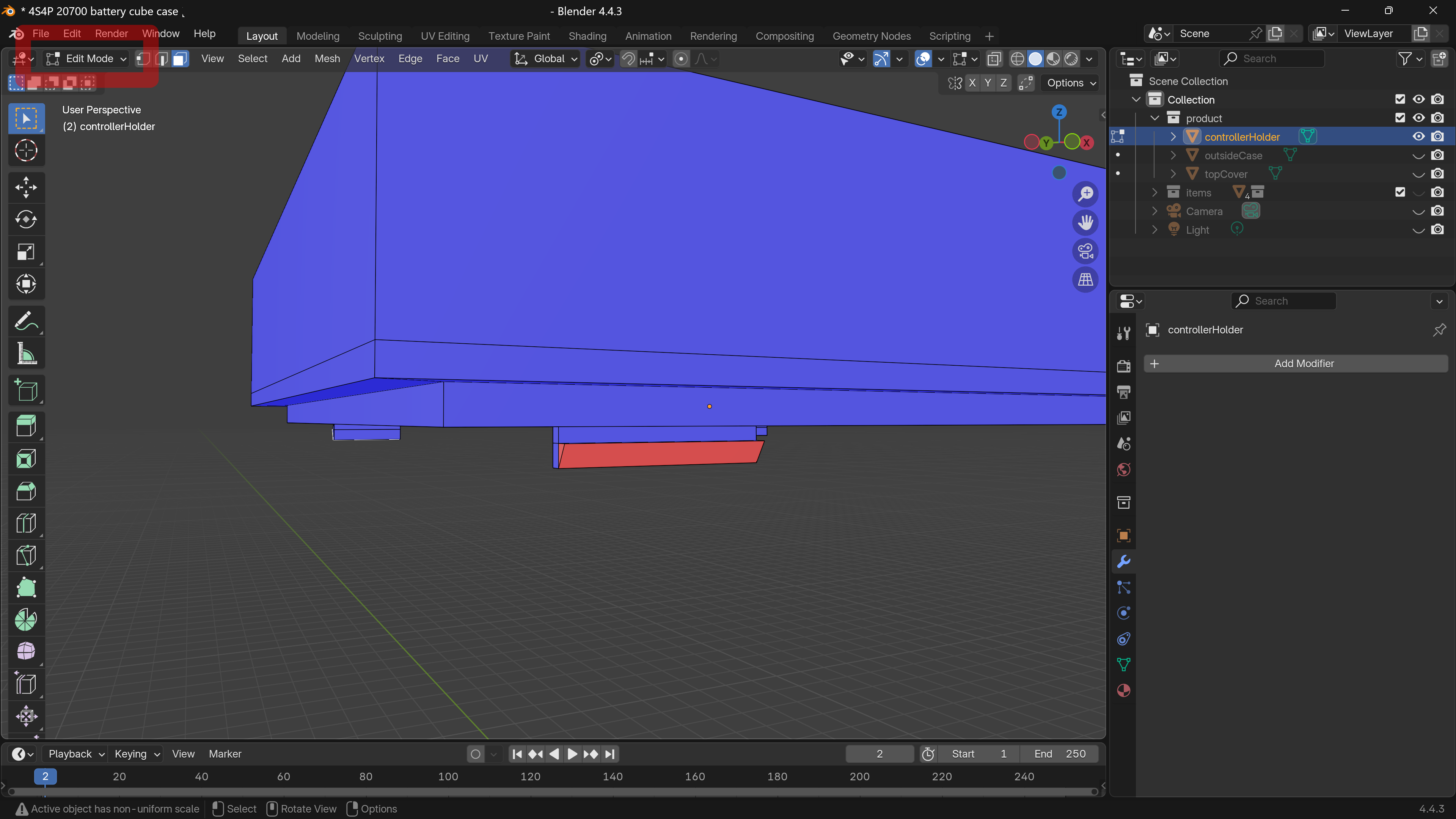 editモードに入る