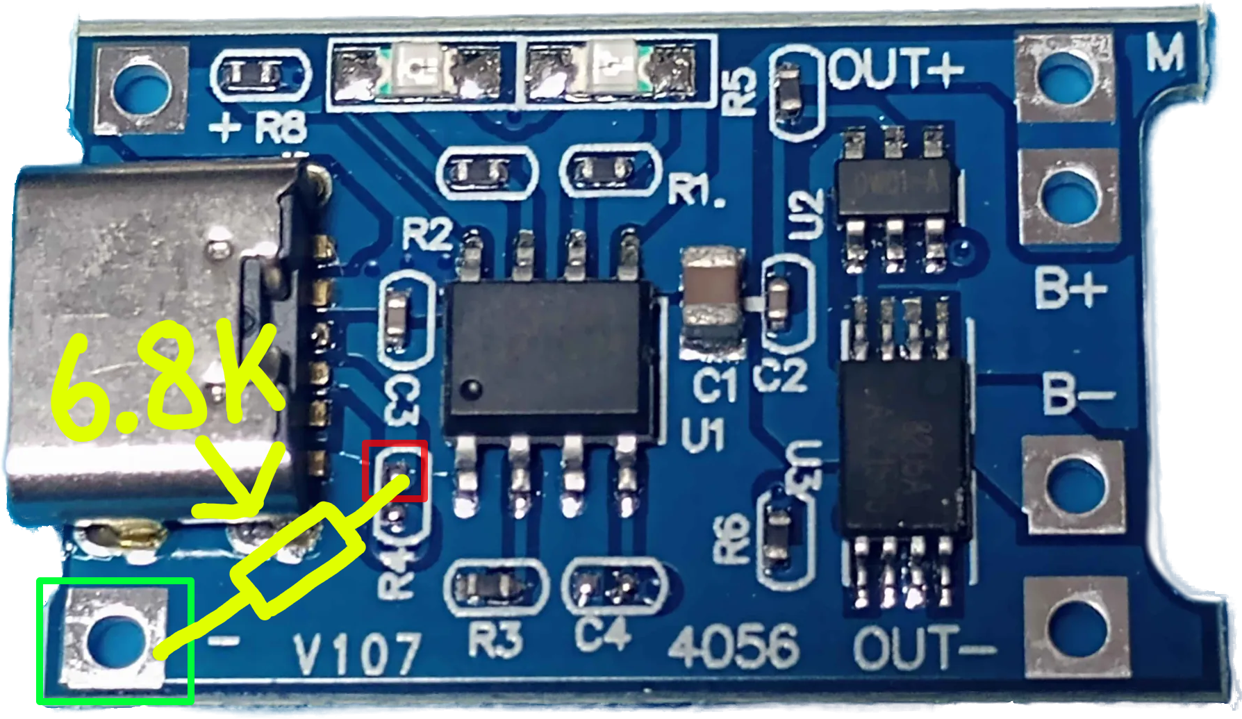 上からの画像 マーク付き