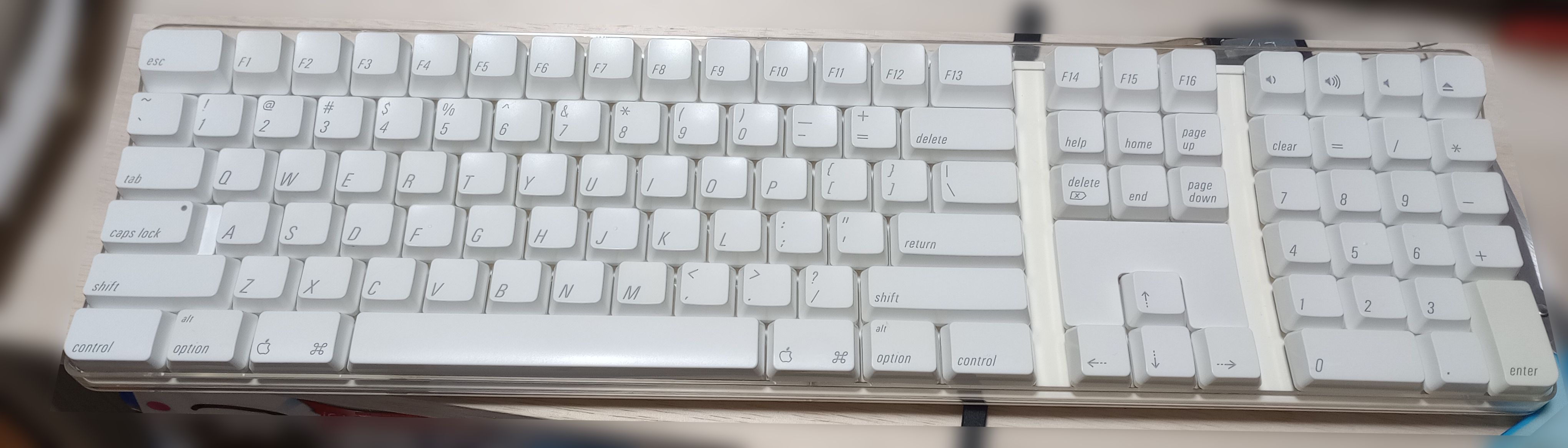 キーボードの全体像